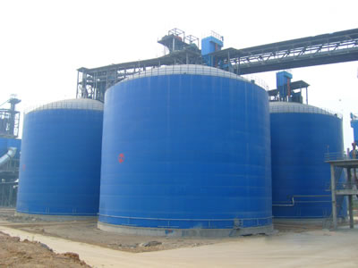 静海水泥钢板库改造