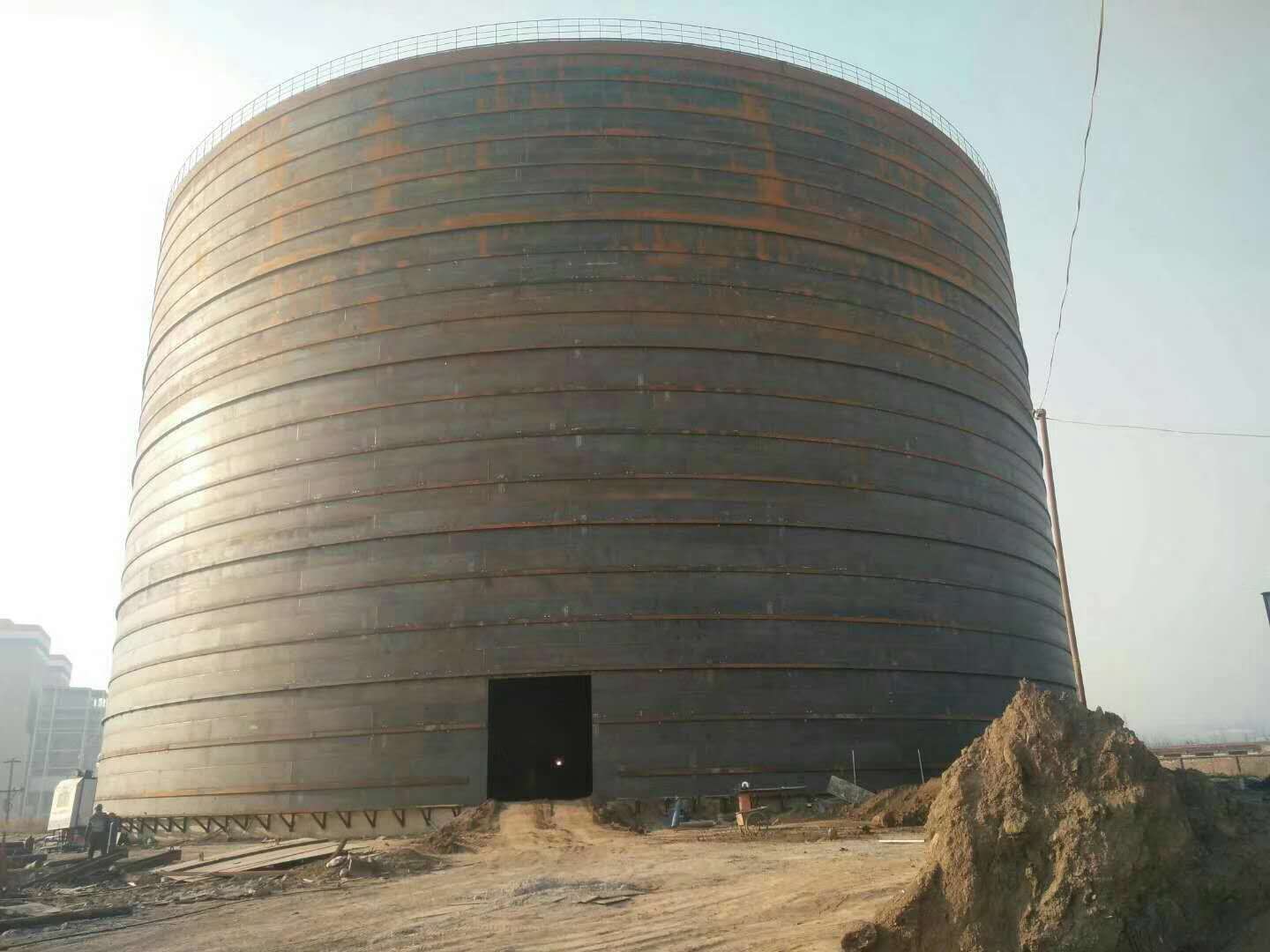 静海承建大型钢板库的好处及原理