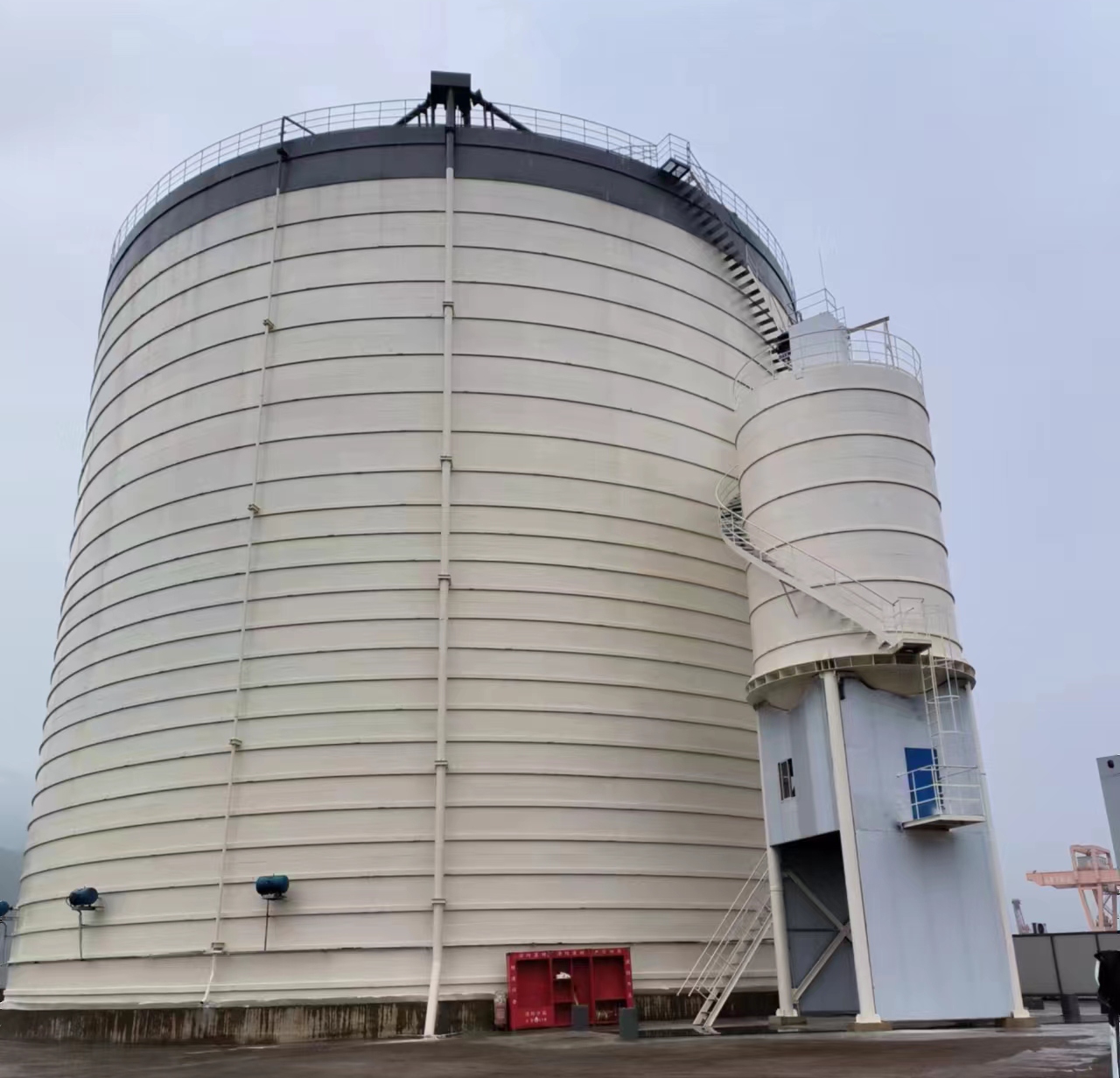 静海10万吨水泥钢板库